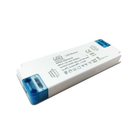 Alimentation pour LED LEF 60W 24VDC Flat On-Off LE6024FLAT