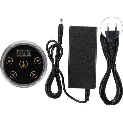 Alimentation pour Machine à Tatouage 100-240V, Prise UE, Outil de Tatouage Argenté