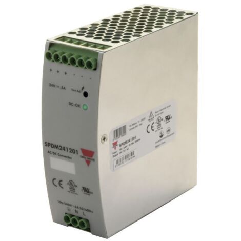 Alimentation pour rail DIN Carlo Gavazzi, série SP, 24V 5A, 240V c.a. ( Prix pour 1 )