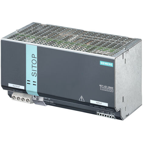 Alimentation pour rail DIN Siemens, 24V c.c.out 40A, 320 550V c.a.in, 960W ( Prix pour 1 )
