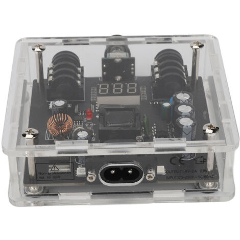 Alimentation pour Tatoueur Numérique avec Écran LCD, 2 Modes d'Éclairage RGB, 90‑250V, Prise Européenne