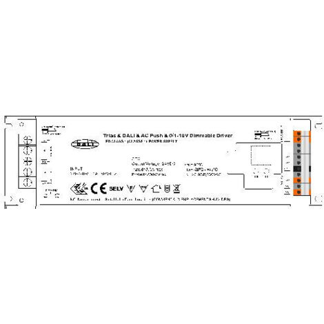 Alimentation+PWM 24VDC 200W TRIAC/1-10V/DALI/push INTEGRATECH SR-20024-UNI