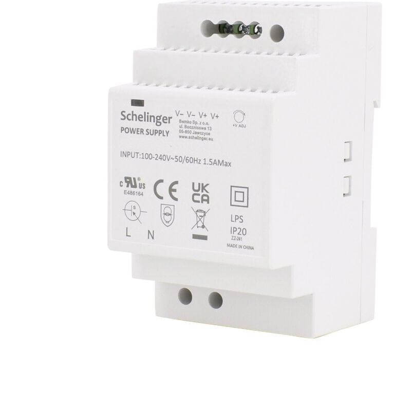 Schelinger - Alimentation Rail din 12V 54W - Puissante et Compacte - IP20 - Pour Éclairage led