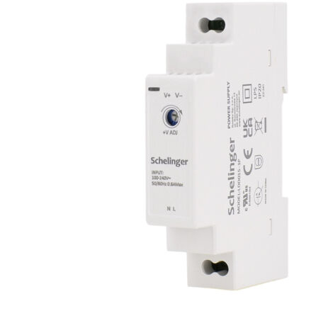 Alimentation Rail DIN 24V 15W - Compact 90x58x17,5mm - IP20 - Classe II