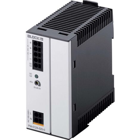 Alimentation rail DIN BLOCK PM-0124-020-0 28.5 V/DC 2 A 48 W 1 x W91653