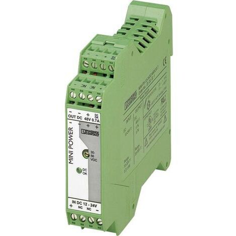Alimentation rail DIN Phoenix Contact MINI-PS-12-24DC/48DC/0.7 56 V/DC 0.7 A 1 x S91402