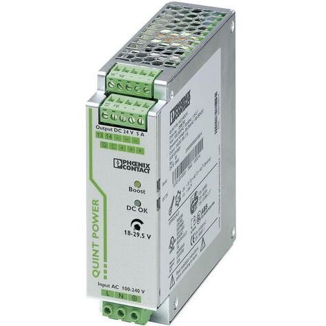 Alimentation rail DIN Phoenix Contact QUINT-PS/1AC/24DC/5 29.5 V/DC 5 A 120 W 1 x S99471