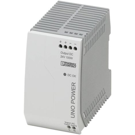 Alimentation rail DIN Phoenix Contact UNO-PS/1AC/24DC/100W 24 V/DC 4.2 A 100 W 1 x W84375