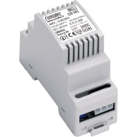 Alimentation rail DIN primaire 230 V/AC secondaire N/A Comatec PSM46024 S19491
