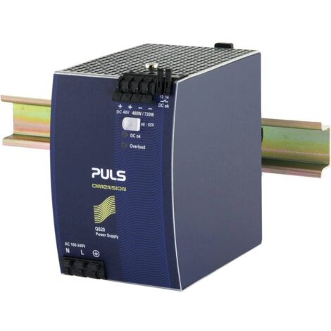 Alimentation rail DIN PULS DIMENSION QS20.481 54 V/DC 10 A 480 W 1 x