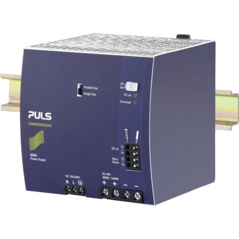 Alimentation rail DIN PULS QS40.481 48 V/DC 20 A 960 W 1 x Q807181
