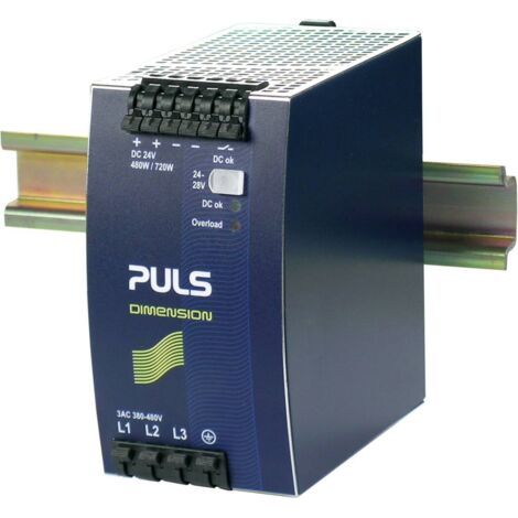 Alimentation rail DIN PULS QT20.241-C1 24 V/DC 20 A 480 W 1 x