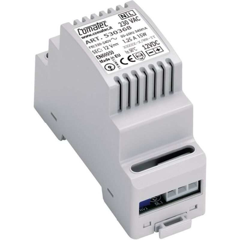 Comatec - Alimentation rail din - Série TBD2 - ac/ac primaire 230 v/ac secondaire n/a 18 w TBD2/AR.0150.12/E8 S17363