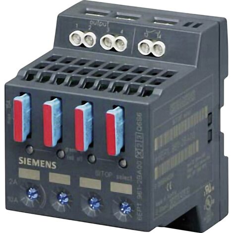 Alimentation rail DIN Siemens SITOP SELECT 4 x 10A 24 V/DC 10 A 4 x S97904