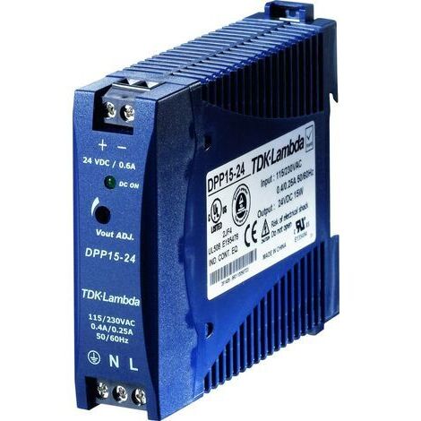 Alimentation rail DIN TDK-Lambda DPP30-12 12.1 V/DC 2.5 A 30 W 1 x S97618