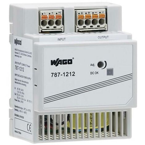 Alimentation rail DIN WAGO 787-1212 22 V 2.5 A 60 W 1 x