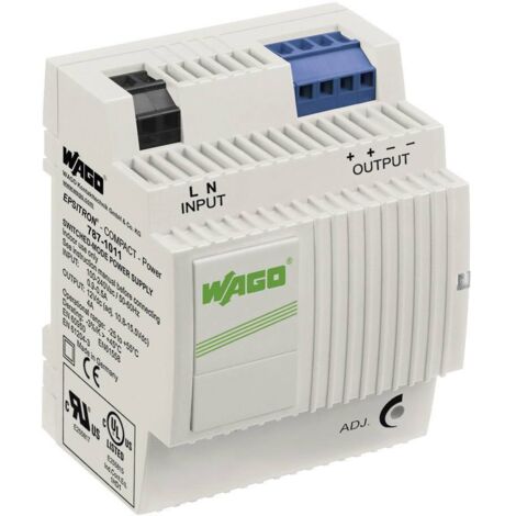 Alimentation rail DIN WAGO EPSITRON® COMPACT POWER 787-1011 15.5 V/DC 4 A 48 W 2 x S96040