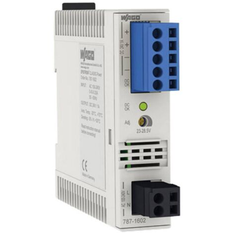 Alimentation rail DIN WAGO Kontakttechnik GmbH 28.5 V/DC 1.2 A 34 W 1 x Y958531