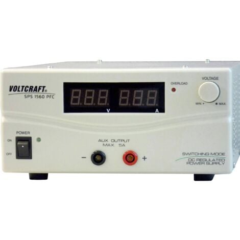 Alimentation réglable 1 - 15 V / 60 A 900 W VOLTCRAFT SPS 1560 PFC S99347