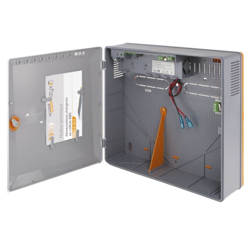 Izyx - Alimentation secourue sans batterie en coffret abs type rsx 230V ac /24V dc en 5A