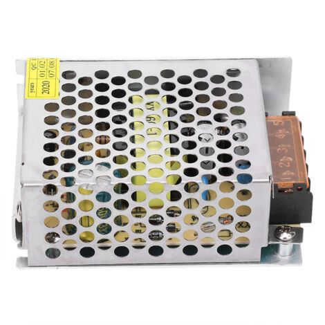 Alimentation Secteur 12V 50W pour Écran LED, Lampe de Bureau et Imprimante 3D (12V 4.2A, Boîtier Aluminium)