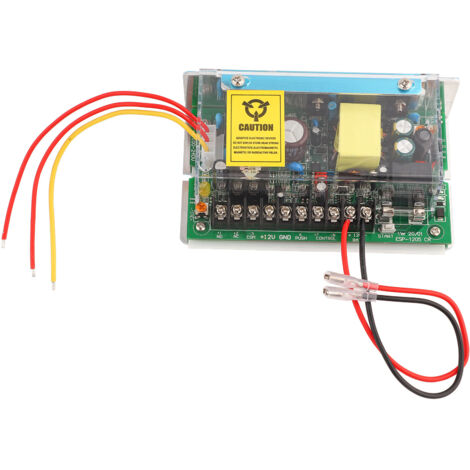 Alimentation Secteur 12V 5A pour Système de Contrôle d'Accès Porte et Serrure à Distance
