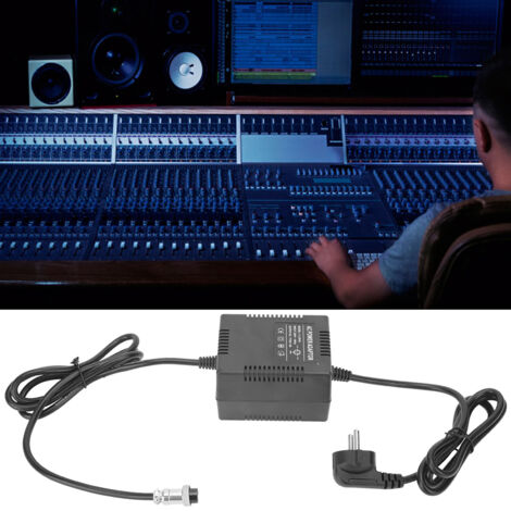 Alimentation Secteur 18V 1.6A pour Console de Mixage - Adaptateur AC 220V avec Fiche EU 3 Broches