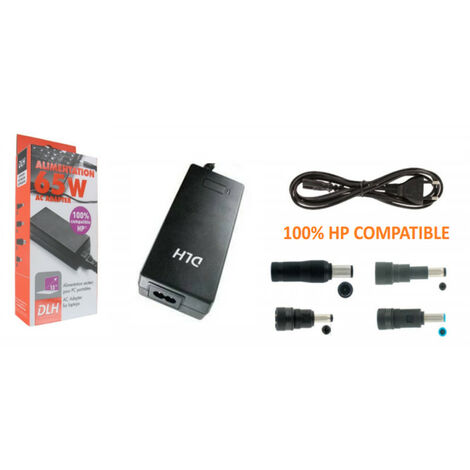 Alimentation secteur 65W universelle (sauf USB-C)  DY-AI1951 pour Ordinateur portable HP COMPAQ