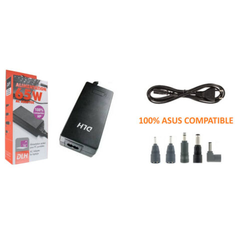 Alimentation secteur 65W universelle ( sauf USB-C)  DY-AI1954 pour Ordinateur portable ASUS