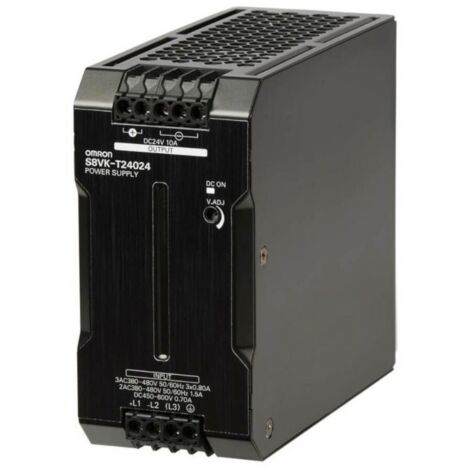 Alimentation Switching Omron 3f/24vdc 10a 240w S8vkt24024