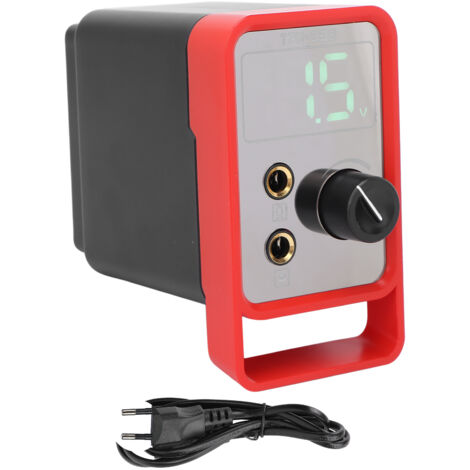 Alimentation Tatouage Verticale Écran LED Réglable 100‑240V EU Prise