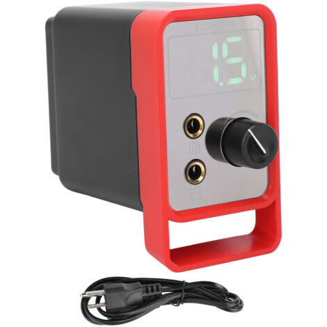 Alimentation Tatouage Verticale Écran LED Réglable 100‑240V Prise US