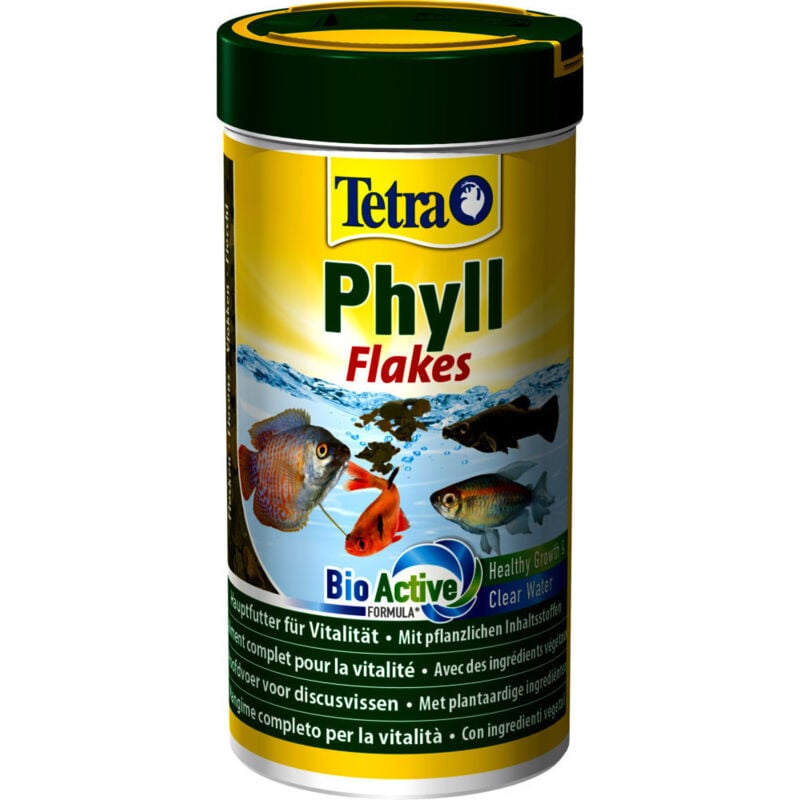 Phyll Flakes, melange flocon pour poissons d'ornement 52g/250ml - Tetra