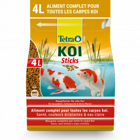 3 ingrédients Pettex Nourriture pour poisson de bassin 10 kg 