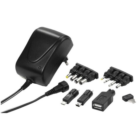 ALIMENTATION UNIVERSELLE 3-12V.1500MA POUR PIECES ASPIRATEUR NETTOYEUR PETIT ELECTROMENAGER - 27835