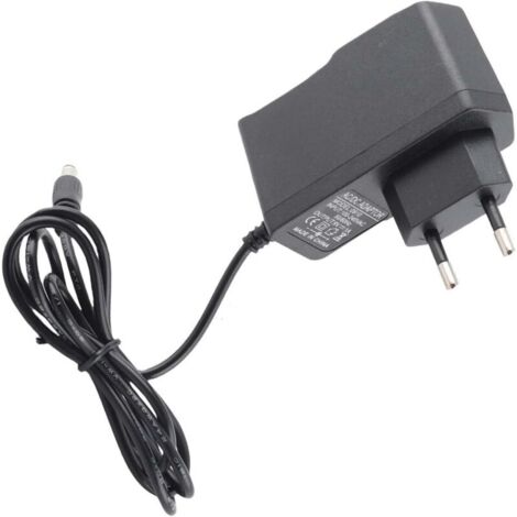 Alimentation universelle AC/DC 12V 2A pour pédales d'effets, instruments de musique, guitares électriques, pianos numériques (prise UE)
