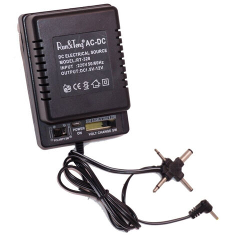 Alimentation Universelle Transformateur 1.5v A 12v 2000ma Ac Dc Avec Selecteur