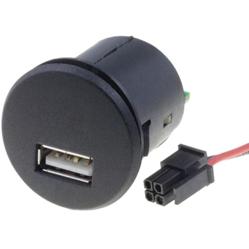 Adnauto - Alimentation usb 4PIN 5V 2.1A 10W noir - fils nus