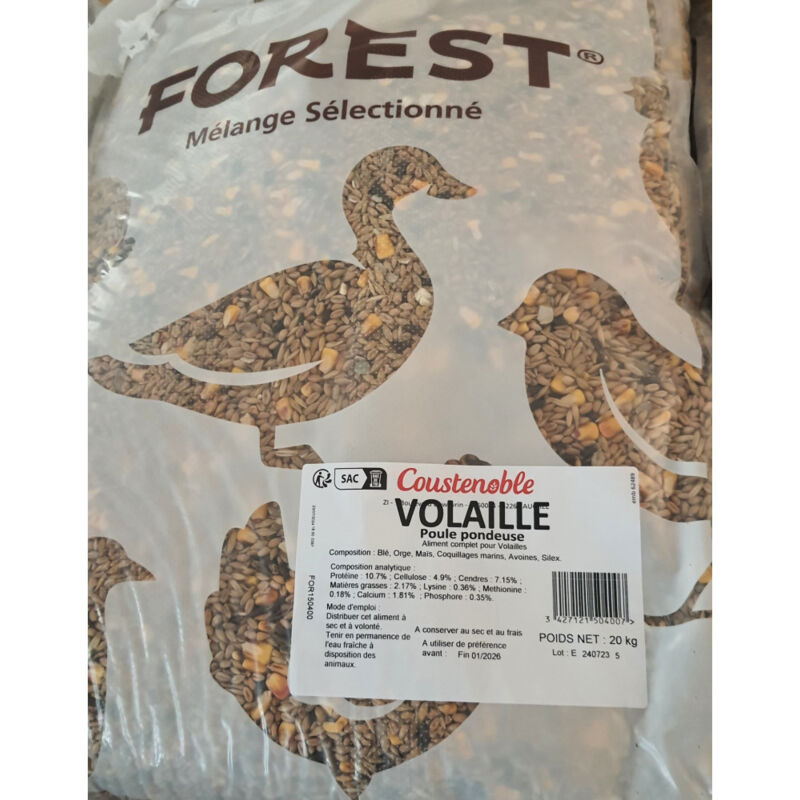 Sans Marque - Alimentation Volaille poule pondeuse 20 kg - Coustenoble