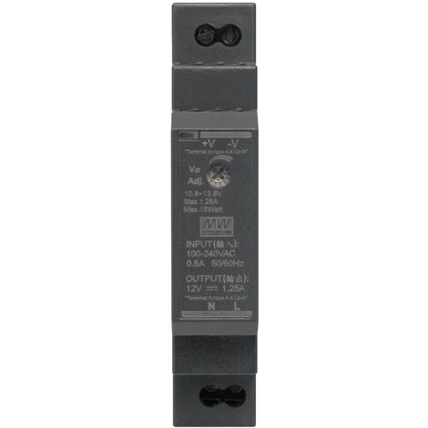 Alimentatore 100-250Vac con uscita 12Vdc 1 modulo DIN Vimar 01831.1