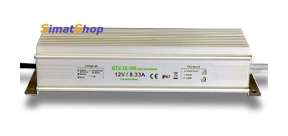 Image of Alimentatore 12V 100W da Esterno per LED Strip Driver Trasformatore Switching