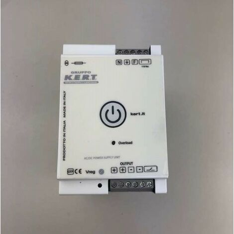 Alimentatore 24V DC 6A per guida DIN