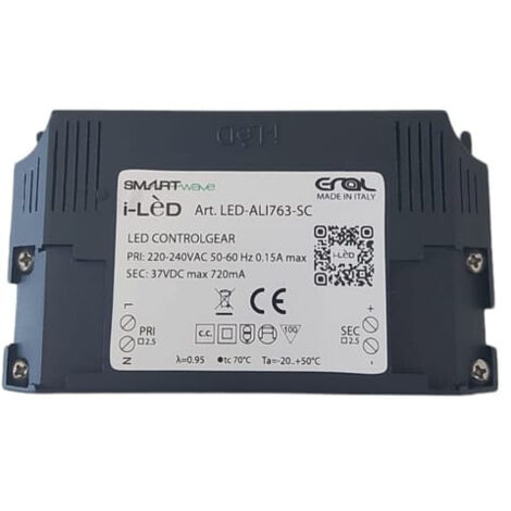 Alimentatore 5W 37V 720Ma Sharp ( LINEA LIGHT cod. 99147 )