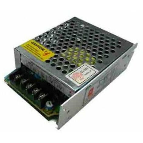 Alimentatore 7021 Stabilizzato 60 Watt con Trimmer 12V per Telecamere Sorveglianza