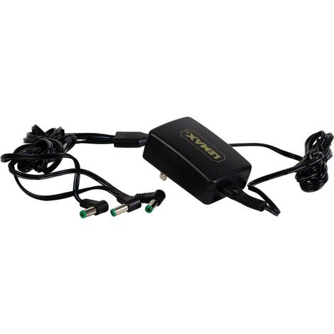 Alimentatore Adattatore a 3 Uscite Nero 94567 Originale Lemax