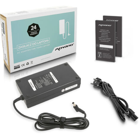 Alimentatore caricabatteria per Asus 20v 9a 180W 6.0x3.7mm
