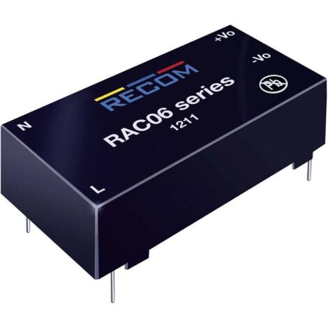 Alimentatore da circuito stampato AC / DC RECOM RAC06-12SC 12 V/DC 0.5 A 6 W