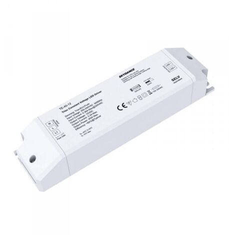 Alimentatore Dimmerabile CV 12V 40W Triac ELV Pulsante N.O. Varialuce Su 220V Per Striscia Led TE-40-12
