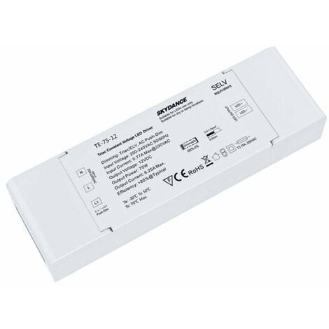 BES-29770 - Alimentatori - beselettronica - Adattatore dimmerabile per  striscia led 220V trasformatore connettore dimmer