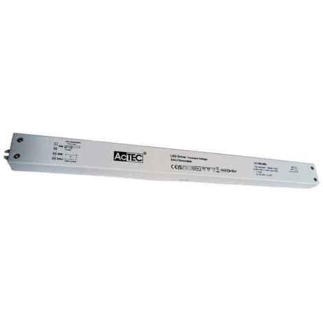 Alimentatore Dimmerabile DALI2 PUSH Pulsante 48V 100W Super Slim 400X32X21,6mm